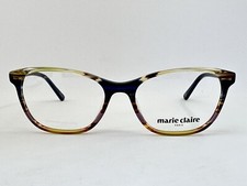 NEW Marie Claire 6246 Indigo Stripe 53.17.140 Women  s Eyeglasses Frames
