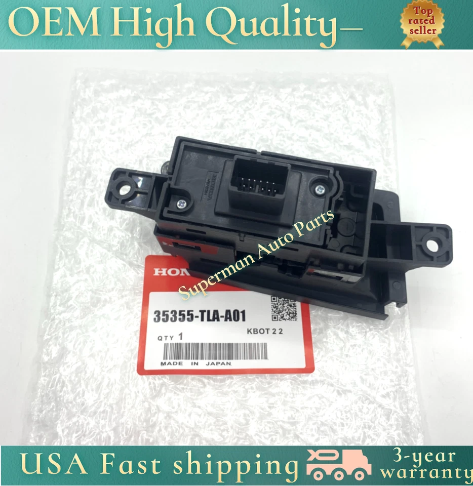 OEM For 2017-2022 Honda CR-V New Electronic Hand Brake Button Parking Switch - Image 2 of 4