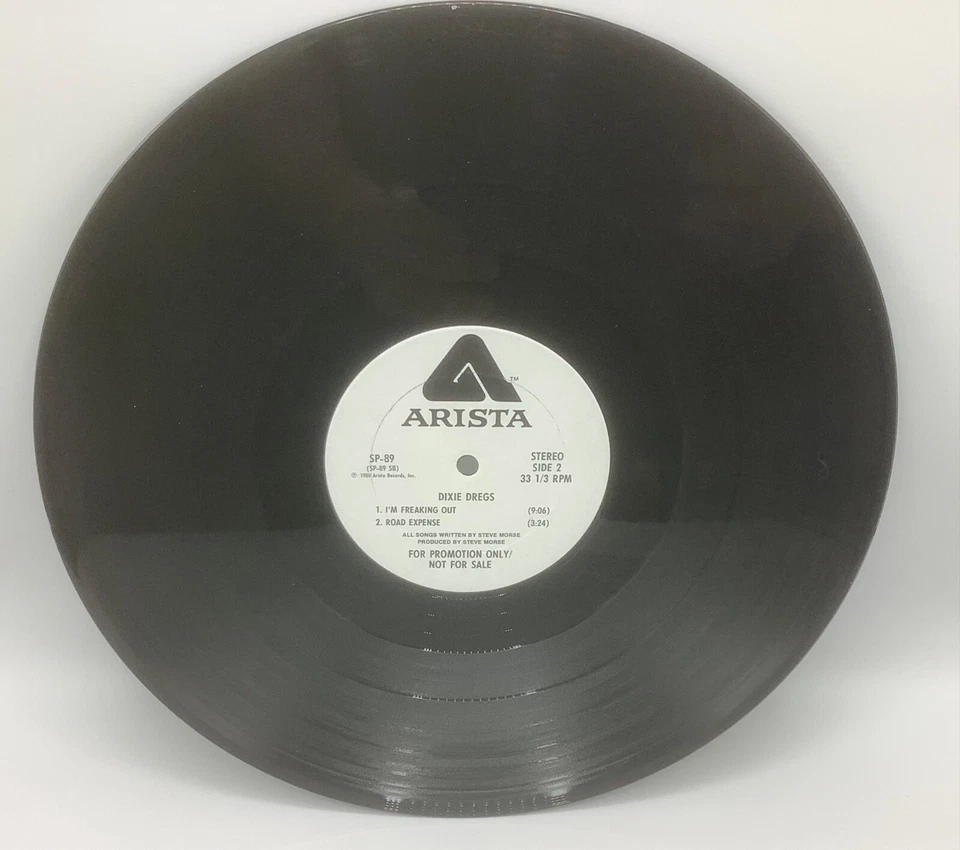 Dixie Dregs-Dregs Of The Earth-1980 12” 33rpm 4 Track PROMO-TESTED-VG+/EX RARE Foto 2 de 4