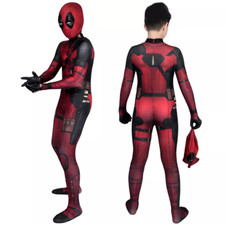 New Deadpool 2 Cosplay Jumpsuit Deadpool 3 Boys Bodysuit Kids Costume Halloween