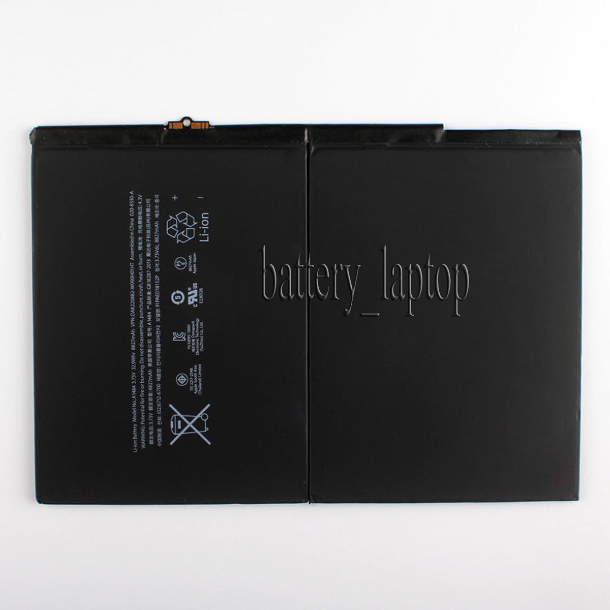Battery A1484 for Apple iPad Air MD786LL/A, MD787LL/A, MD788LL/A
