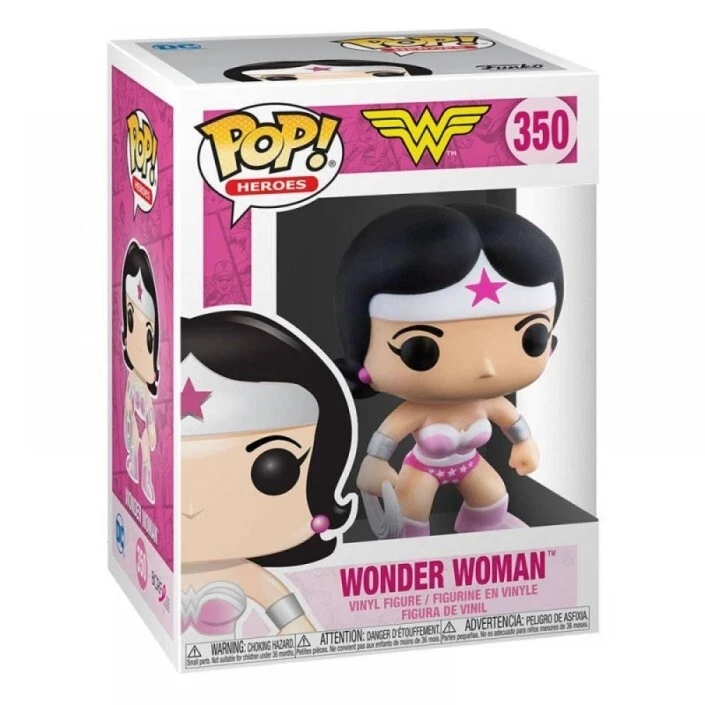 Figura Funko Pop! Héroes Wonder Woman Modelo 350 | 49989 Edición apoyo lucha cán - Imagen 2 de 4
