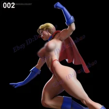 Power Girl 1/8 3D Print Model Kit Unpainted Unassembled 29cm 002 NSFW
