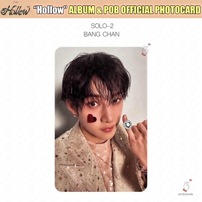 STRAY KIDS HOLLOW JAPAN ALBUM OFFICIAL PHOTOCARD SOLO POB