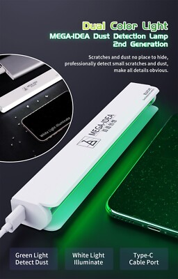 Mini iSee 2 portable Dust Detection Lamp Fingerprint Scratch Detection Scanner