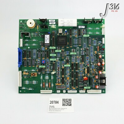 20784 EXIDE ELECTRONICS PCB, EE RECTIFIER CONTROL BOARD, 101072866-007 101072866