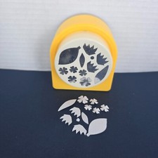 Punch Bunch Large 2" Flower Builder Leaf Shape Paper Scrapbooking Card Making