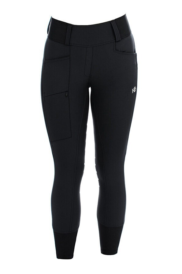 Horseware Hybrid AquaX Pull Up Breeches - Black - UK8/26