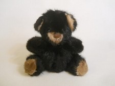 Vintage real Mink hair fur teddy bear small 6.5" tall Rare