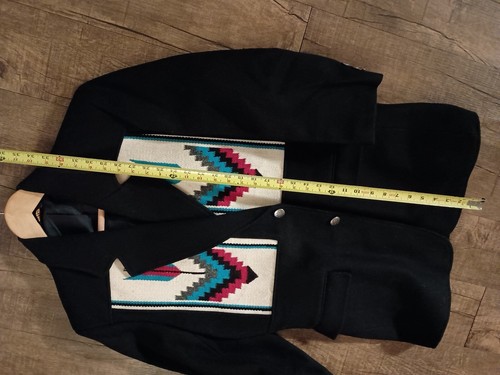 VTG 60s Pioneer Wear Western Aztec Navajo Jacket Southwest Coat Size M USA Made - Picture 11 of 14