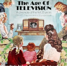 The Age Of Television Album 1971 Vinyl Complete Milton Berle Record 33 12