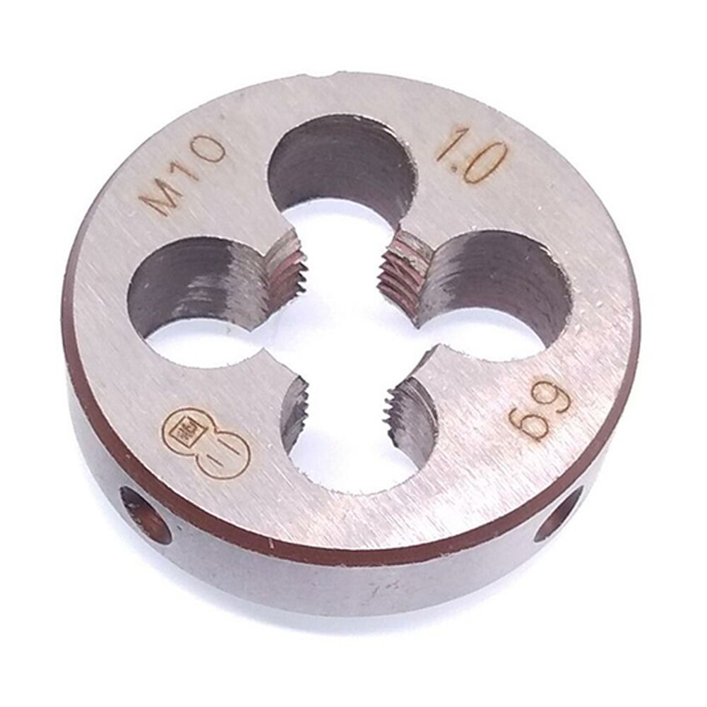 M36 X 4mm HSS Thread Tap & Die Set - 4-Piece Metric Right Hand Threading Kit For Metal & Plastic