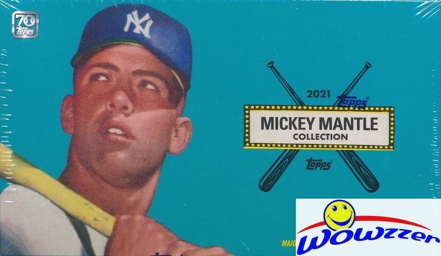 2021 Topps X MICKEY MANTLE Factory Sealed Hobby Box -Potential 2021 Topps X MICKEY MANTLE Factory Sealed Hobby Box -Potential