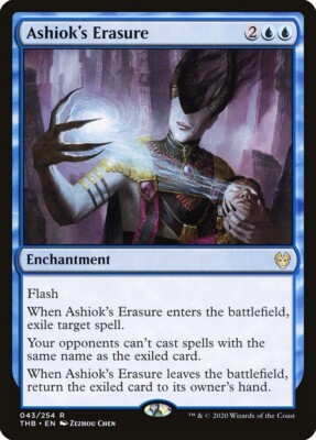 Played MTG Ashiok's Erasure Theros Beyond Death THB R 43