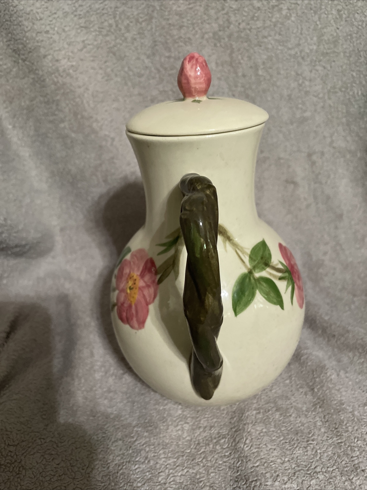 Franciscan Vintage Desert Rose Coffee Pot w/ Lid USA eBay