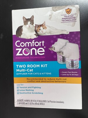 #ad Comfort Zone Two Room Multi Cat Diffuser Kit 3520 $19.00