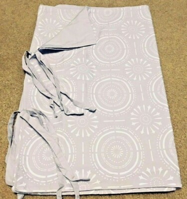 UNDER CANOPY PILLOW SHAM (1) FULL ORGANIC Purple Cotton NEW 