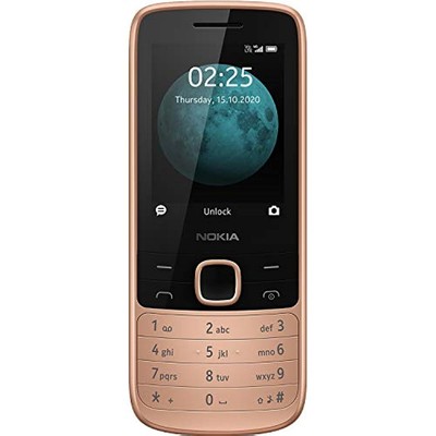 Nokia 225 4G Dual SIM Feature Phone with Long Battery Life, Camera, Mult