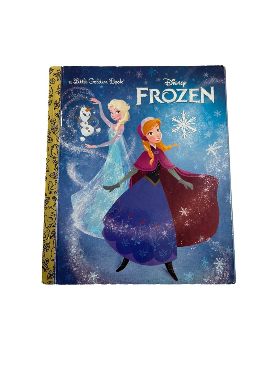 Little Golden Book Disney Fozen Hardcover Childrens Book