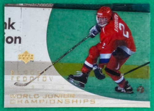 1996 Upper Deck Ice Sergei Fedotov #140 card
