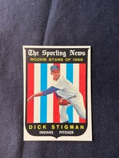 Beautiful pack fresh 1959 Topps  Est NM-MT #142 Dick Stigman
