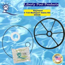 MULTIPORT VALVE by LIBERTY SEALS  65039 FITS HAYWARD® #715 