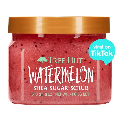 Tree Hut Body Scrub, Shea Sugar Hydrating Exfoliator for Softer, 18 oz - Picture 3 of 14