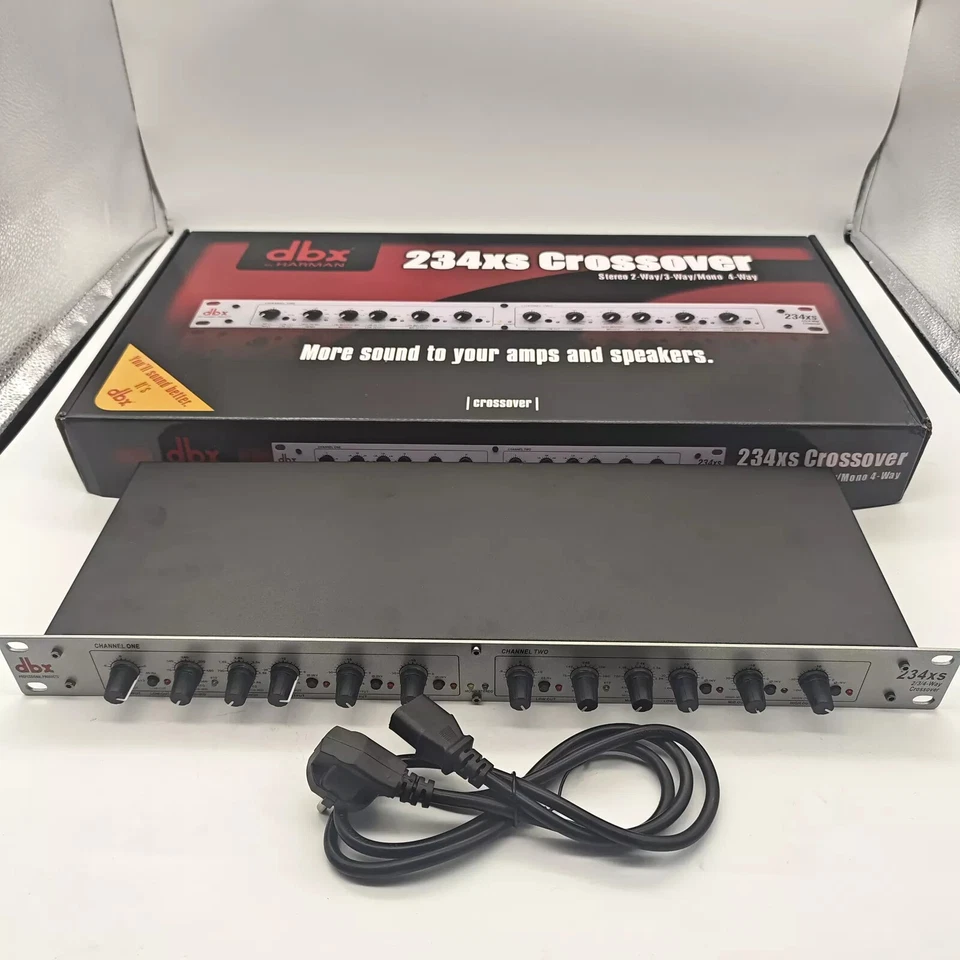 DBX 234 XS Estéreo 3 Vías Mono 4 Vías Crossover NUEVO Foto 2 de 4