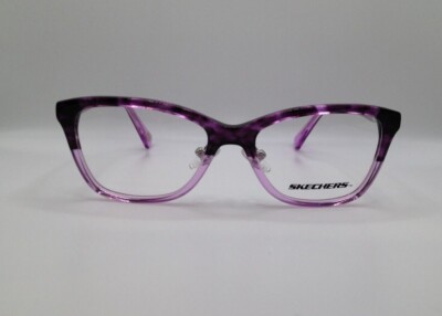 Skechers SE1663 056 Purple Gradient Kids Eyeglasses Frame 47-15-130 Nose Pads 