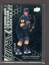 2020-21 UD Black Obsidian Rookies #OR22 Dylan Coghlan 179/349