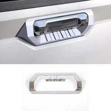 Chrome Rear Tailgate Door Handle Bowl Decor Cover For Toyota Tundra 2022- 2024