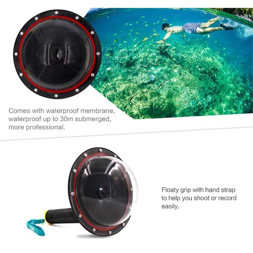 Underwater Diving Camera Lens Cover Dome Port Waterproof for GoPro Hero 4/3+/3 - Picture 5 of 7