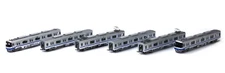 N Scale Popondetta Fukuoka Subway 2000 Series EMU Commuter Train Set of 6 Cars