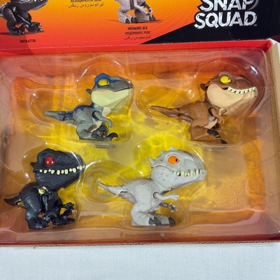 NEW MATTEL Jurassic World Snap Squad Pack Wave (Set of