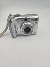 CANON POWERSHOT A550 POINT-AND-SHOOT DIGITAL CAMERA SILVER G/C TESTED, WORKING