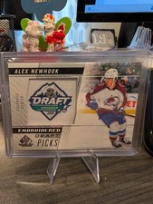 2021-22 SP Game Used Embroidered Draft Picks Alex Newhook Colorado Avalanche