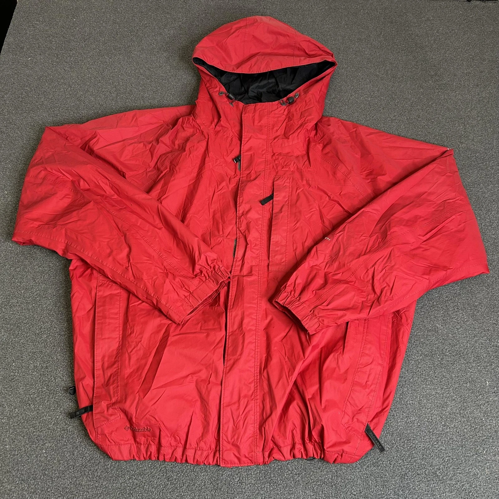 Columbia Titanium Omni-Tech Jacket Mens 2XL Red Waterproof Hooded Ski Snow
Opens in a new window or 