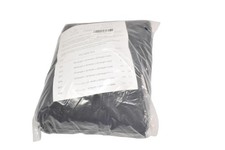 IVAPUPU 2 Pack Rectangular Stretch Tablecloth 72x30 Black Banquet Festival Event