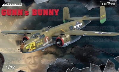 Eduard Hasegawa 1/72 B-25J Mitchell Gunn's Bunny 2139 Sold Out New