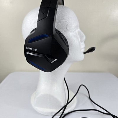 BINNUNE Gaming Noise Cancelling MicWired Gamer Headphones BG01