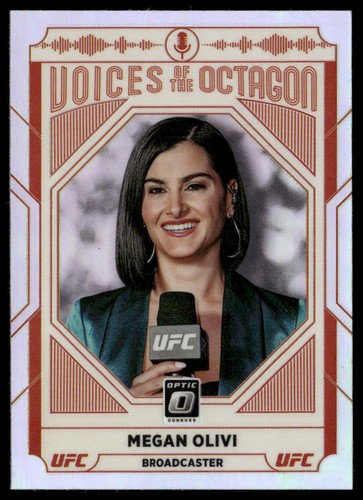 Megan Olivi #123 2022 Panini Donruss Optic UFC card