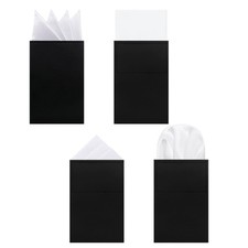 Prefolded Suit Pocket Squares for Men Mens Pocket Square on Card for Jackets
