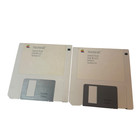 Vintage Macintosh Narzędzia systemowe wersja 5.0 Dysk #1 i 2 Zestaw oprogramowania systemowego OEM