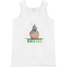 'Golf Enthusiast's Delight' Adult Vest / Tank Top AV048725