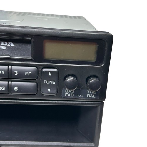 1999-2001 Honda Accord Radio Cassette CD 39100-S10-A310-M1 w/ 08A06-1A1-050 OEM - Picture 7 of 12