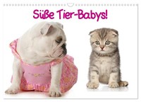 "Calendar 2027 · US Version · Cute Animal Babies! (Wall Calendar 2027 17\" × 12\" L"