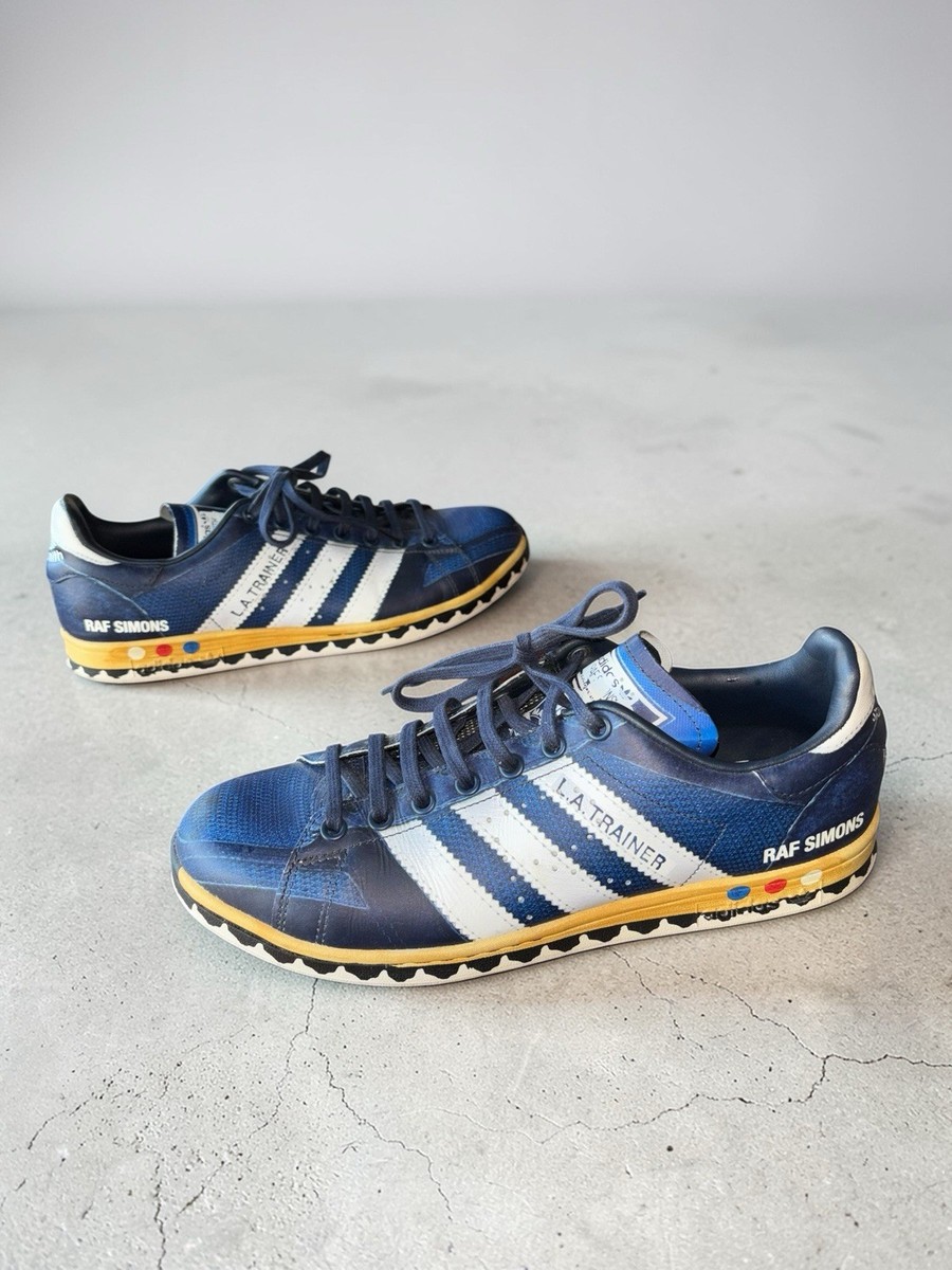 Adidas Raf Simons L.A. Stan Legend Ink Blue Shoes Trompe L