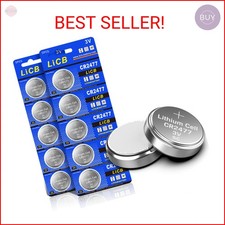 LiCB CR2477 3V Lithium Battery (Pack of 10)