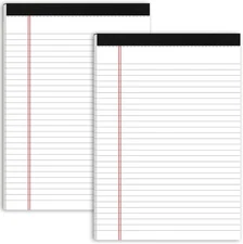 Legal Pads 8.5 X 11 Basic Note Pads 8.5 X 11.75 Inch - Premium Quality 21Lb Pape