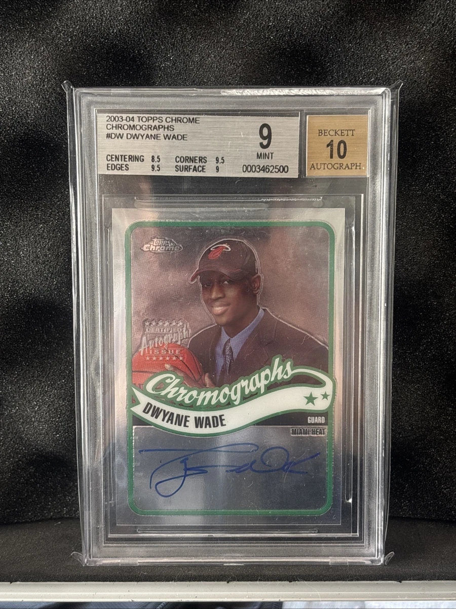 Topps Dwyane Wade Basketball Rookie Sports Trading Cards